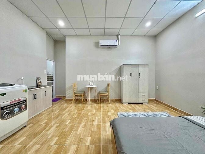 STUDIO MÁY GIẶT RIÊNG, FULL NỘI THẤT NGAY LOTTE MART NGUYỄN VĂN LƯỢNG