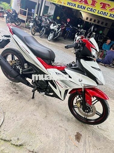 Exciter 150. trang đỏ  dep moi ken