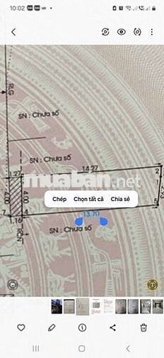 SIÊU HIẾM BÁN ĐẤT đường  chuyên dùng chín, phú mỹ cũ Quận 7
(4 x 14,5m