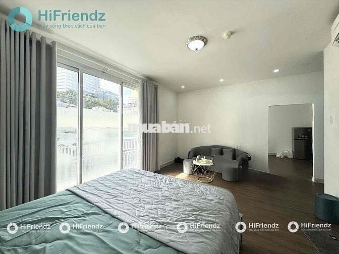 Căn Hộ 1PN Tách Bếp Bancol Rộng 50m2 Thang Máy Ngay Vòng Xoay Dân Chủ