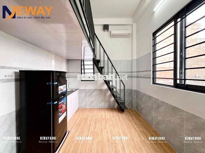 PHÒNG MỚI XÂY GÁC CAO FULL NỘI THẤT FREE XE , FREE DỊCH VỤ