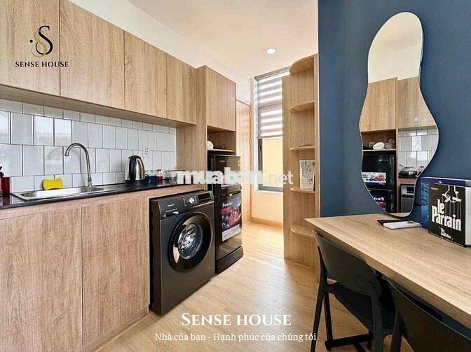 Studio ban công, máy giặt riêng, full NT mới, máy chiếu siêu chill