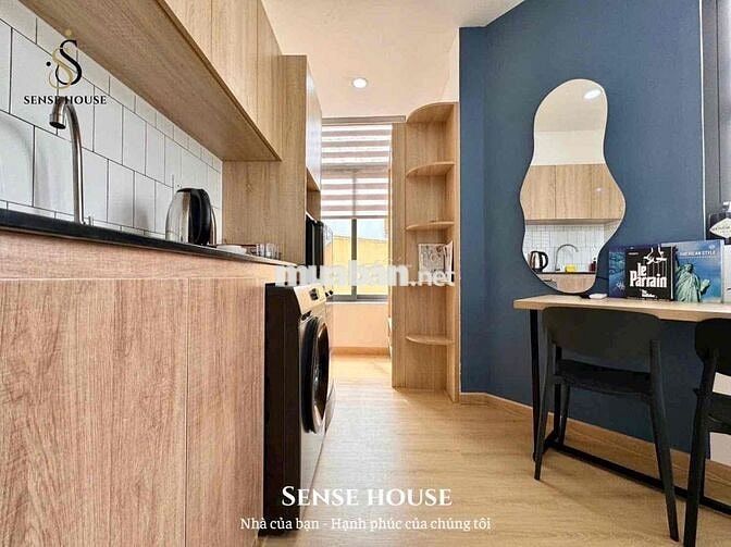 Studio ban công, máy giặt riêng, full NT mới, máy chiếu siêu chill