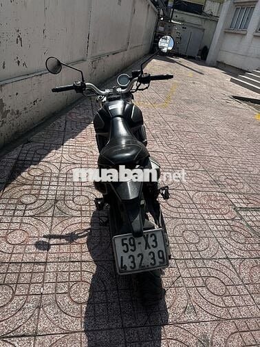 BÁN XE GPX Demon 125cc XÁM ĐEN mới 85%