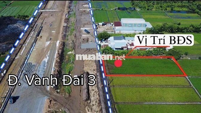 mặt tiền Vành Đai 3 - Bình Mỹ - Củ Chi ( 33x56= 1975m2 Khu Dân Cư )