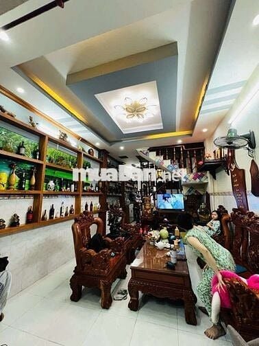 BÁN GẤP NHÀ 2 TẦNG 56M2, 4 X 14, PN 3, 3WC ĐƯỜNG 5M THÔNG