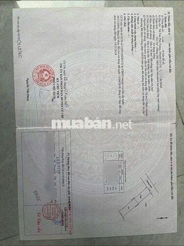 BÁN ĐẤT THỔ MẶT TIỀN GIỒNG CÁT - TÂN PHÚ TRUNG - CHỈ 7 TR/M2