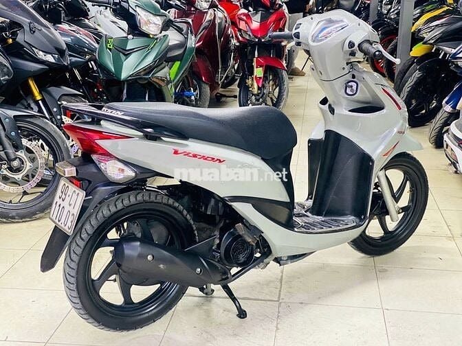 XE MÁY THỊNH PHÁT - HONDA VISION XÁM XI MĂNG LƯỚT