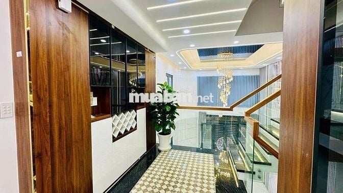 🔥NHÀ 5 TẦNG 60M2 HẺM XE HƠI - 5 TẦNG THIẾT KẾ CỰC ĐẸP  GIÁ 6 TỶ 💸