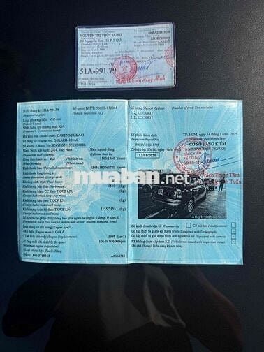 Kia Carens 2014, tự động, chính chủ mua mới từ đâu