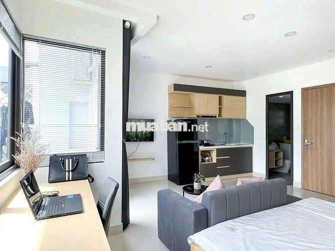 CĂN HỘ THIẾT KẾ SANG🍀FULL TIỆN NGHI, BÃI Ô TÔ🔥ĐƯỜNG NGUYỄN CỬU VÂN