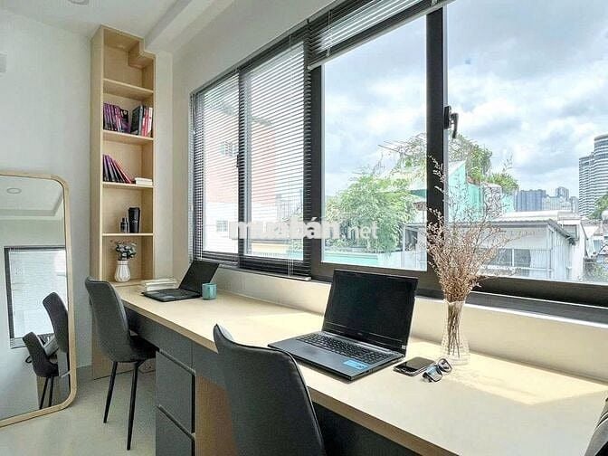 CĂN HỘ THIẾT KẾ SANG🍀FULL TIỆN NGHI, BÃI Ô TÔ🔥ĐƯỜNG NGUYỄN CỬU VÂN