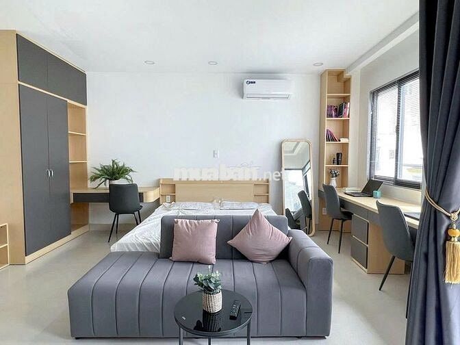 CĂN HỘ THIẾT KẾ SANG🍀FULL TIỆN NGHI, BÃI Ô TÔ🔥ĐƯỜNG NGUYỄN CỬU VÂN