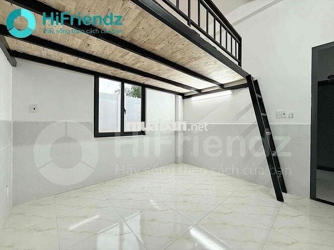 GÁC CỬA SỔ TRỜI MỚI XÂY 100% CÓ THANG MÁY, MÁY LẠNH_Vườn Lài APĐ Q12