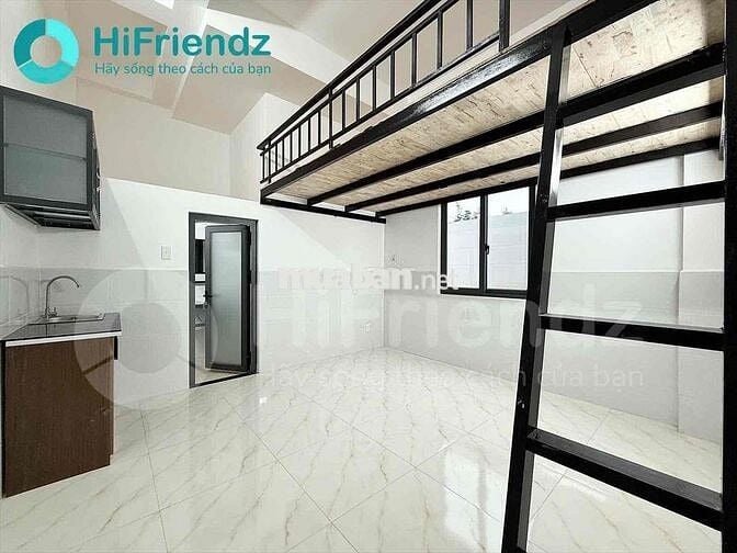 GÁC CỬA SỔ TRỜI MỚI XÂY 100% CÓ THANG MÁY, MÁY LẠNH_Vườn Lài APĐ Q12