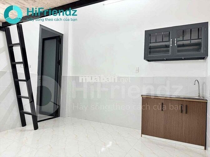 GÁC CỬA SỔ TRỜI MỚI XÂY 100% CÓ THANG MÁY, MÁY LẠNH_Vườn Lài APĐ Q12