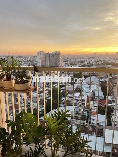 Cho thuê căn hộ Carillon 7 2PN 2WC, 71m2, Block B, tầng cao, view đẹp.