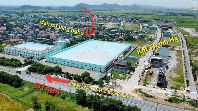 Bán đất trục chính KD tại KĐT Thanh Hà