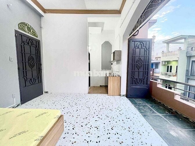 Khu Sân Bay- Studio Ban công- 28m2- Full Nội thất- Cv Gia Định