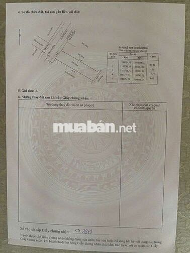 ĐẤT THỔ CƯ TỈNH LỘ 10 - 4X18 - 71M2 TÂN TẠO A BÌNH TÂN GIÁ 3,9TỶ TL