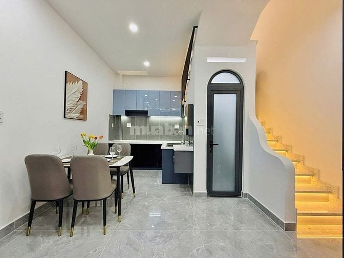 CẦN Bán Nhà ĐẸP BÙI QUANG LÀ GV, giá chỉ 3TY650 TL, Sổ Riêng, hẻm rộng