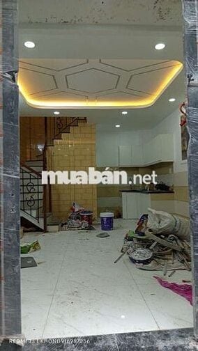 Nhà Quận Bình Tân Hẻm Xe Hơi 413 Lê Văn Quới nhà mới bê tông cốt thép