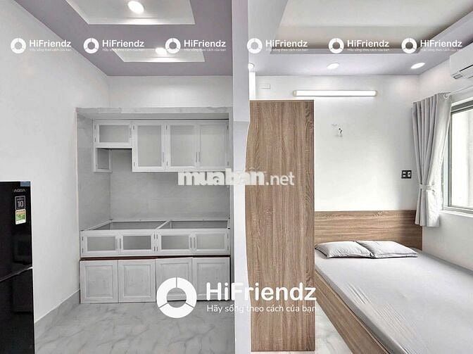 Căn hộ ban công tách bếp mới Gần vòng xoay Phú Lâm, Bà Hom-Tỉnh Lộ 10