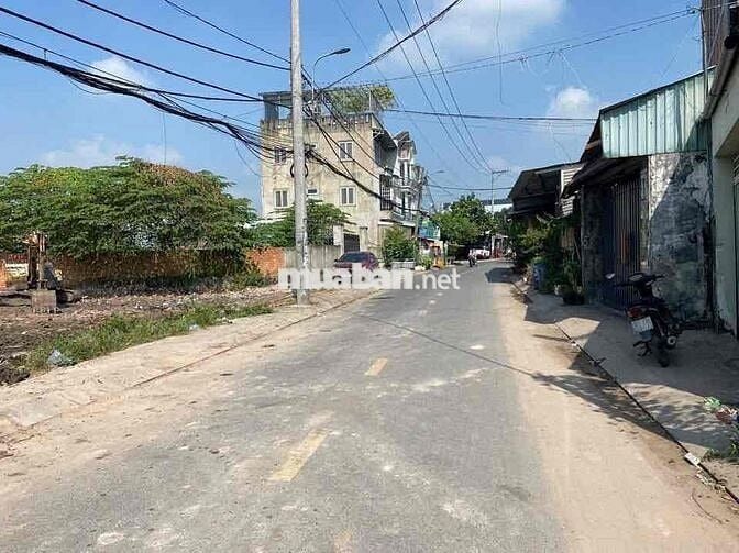 Đất mặt tiền 6-3 Đông Thạnh Hóc môn 25 dài 40