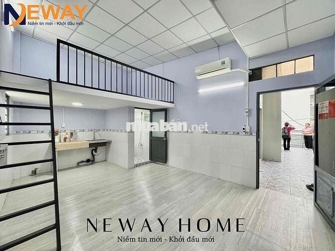 PHÒNG TRỌ MỚI XÂY GIÁ RẺ GÁC CAO SẴN MÁY LẠNH FREE XE