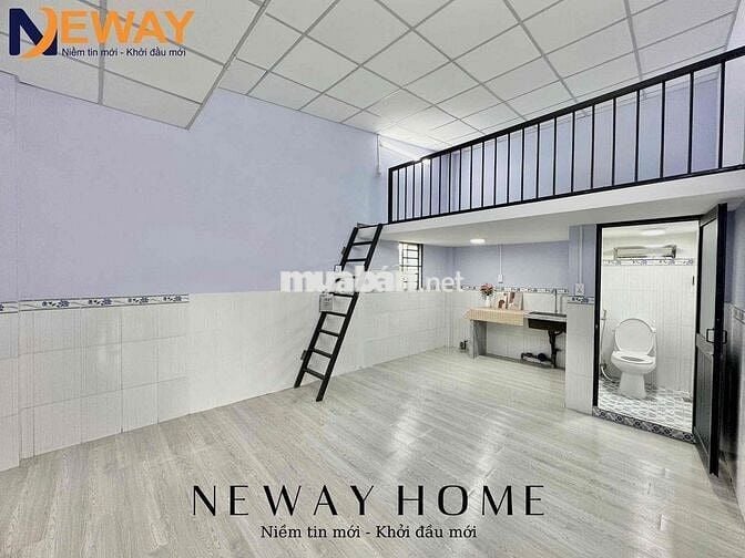 PHÒNG TRỌ MỚI XÂY GIÁ RẺ GÁC CAO SẴN MÁY LẠNH FREE XE