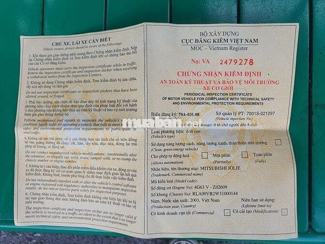 Mitsubishi Jolie 2003 SS 2.0 2003 - 150000 km