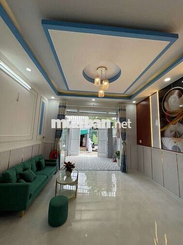 Tiêu đề: Nhà gần chợ Mỹ Hạnh Nam(4,6×16) 520tr mặt tiền oto