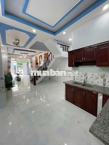 Tiêu đề: Nhà gần chợ Mỹ Hạnh Nam(4,6×16) 520tr mặt tiền oto