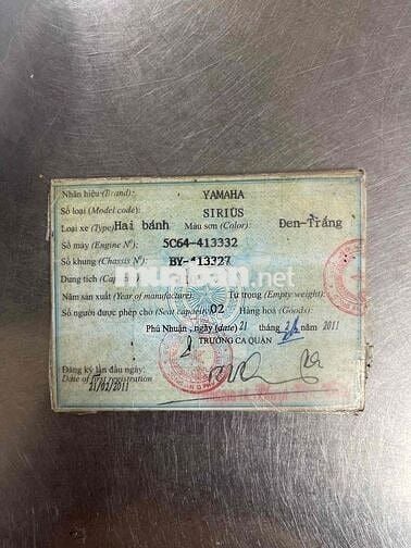 SIRIUS TPHCM CÓ HỖ TRỢ GÓP OĐ NỢ XẤU CÓ GL ĐỖI XE