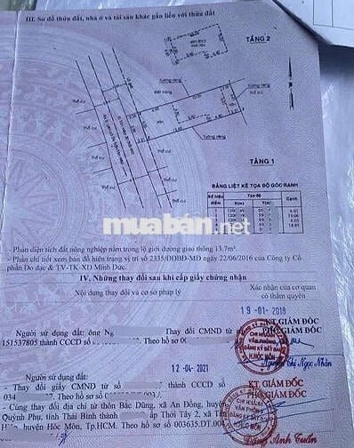 Nhà đẹp 2 tầng 6 x 21,30 (114,6m2 full thổ) Mặt Tiền Đ.Tân Hiệp 30