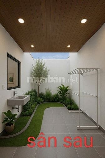 BÁN NHÀ MẶT TIỀN QUANG TRUNG THỊ TRẤN HÓC MÔN 2 LẦU 168M2 giá 100TR/m