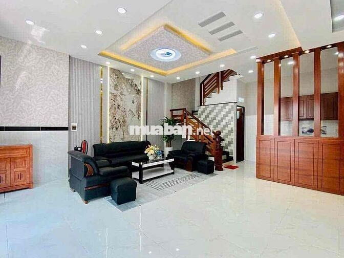 bán nhà hẻm xe hơi,ngang 6 xây 4 tầng chỉ 6 tỷ,Phạm Văn Chiêu,Gò Vấp