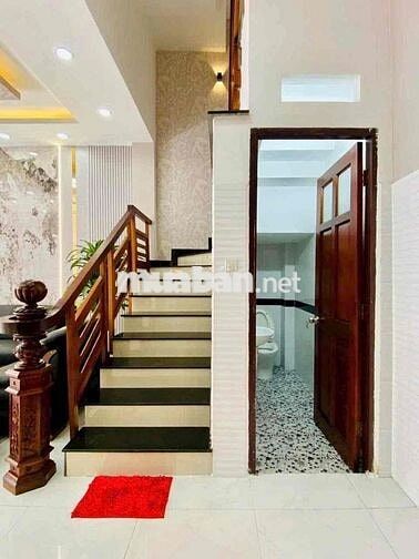 bán nhà hẻm xe hơi,ngang 6 xây 4 tầng chỉ 6 tỷ,Phạm Văn Chiêu,Gò Vấp