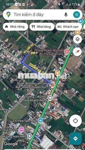 Bán đất sát QlN2 105m2 thổ cư giá 1 tỷ 050tr