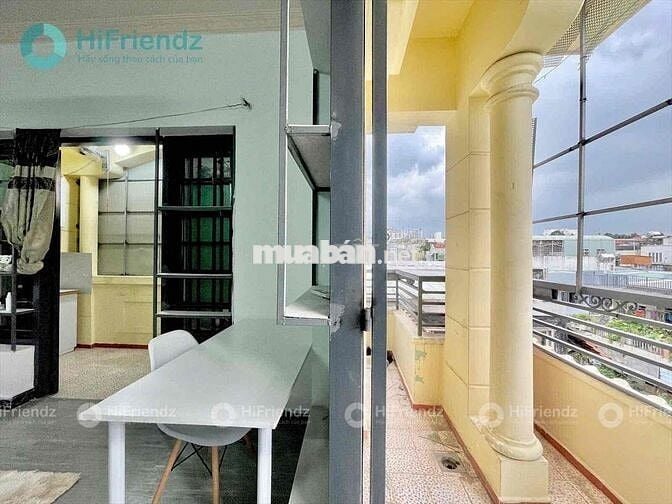 PHÒNG CHO THUÊ CÓ BAN CÔNG, HỒ VĂN HUÊ, PHÚ NHUẬN - NGÃ TƯ PHÚ NHUẬN