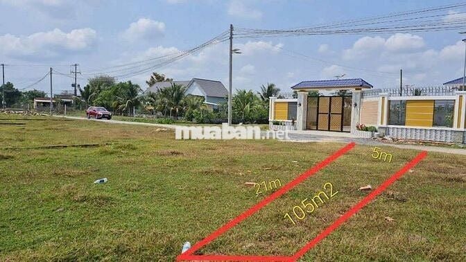 Bán đất sát QlN2 105m2 thổ cư giá 1 tỷ 050tr