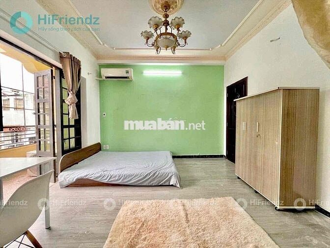 PHÒNG CHO THUÊ CÓ BAN CÔNG, HỒ VĂN HUÊ, PHÚ NHUẬN - NGÃ TƯ PHÚ NHUẬN