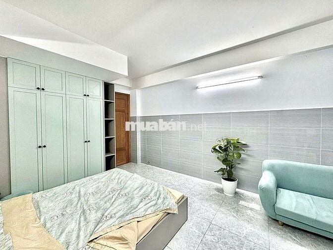 Cho Thuê Studio Tách Bếp 1PN Đường Nơ Trang Long Gần Chợ Bà Chiểu