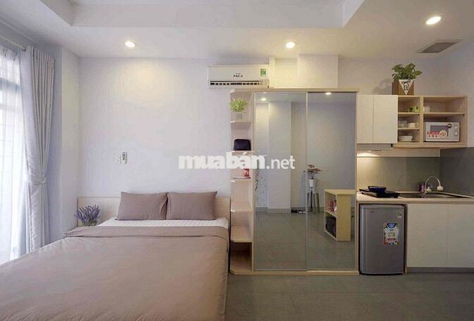 CHO THUÊ CĂN HỘ TẠI QUẬN 1, GẦN BÙI VIỆN - BAN CÔNG, FULL NỘI THẤT