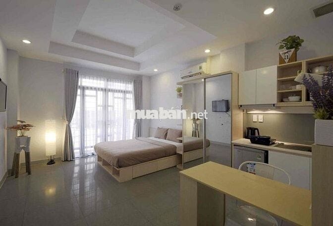 CHO THUÊ CĂN HỘ TẠI QUẬN 1, GẦN BÙI VIỆN - BAN CÔNG, FULL NỘI THẤT