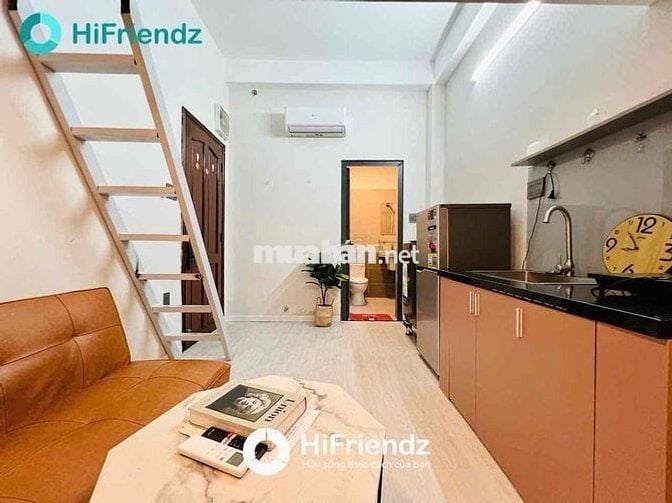 ✨ PHÒNG GÁC CAO FULL NỘI THẤT _ FREE DỊCH VỤ, XE _ NGÃ TƯ BỐN XÃ