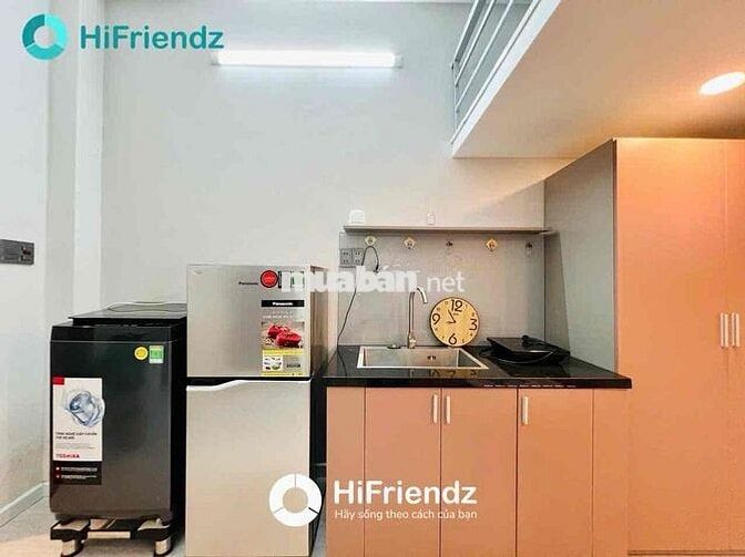 ✨ PHÒNG GÁC CAO FULL NỘI THẤT _ FREE DỊCH VỤ, XE _ NGÃ TƯ BỐN XÃ