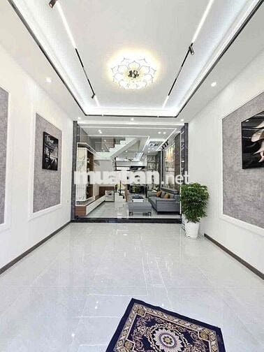 nhà hoàn công . full nội thất ,sân ô tô an phú thuận an bình dương