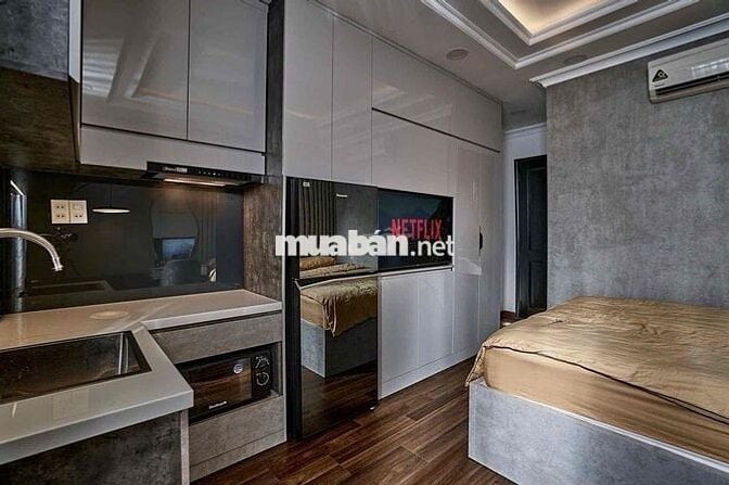 CĂN HỘ BAN CÔNG XA BẾP FULL NỘI THẤT NGUYỄN GIA TRÍ KHU HÀNG XANH