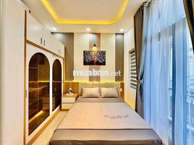 bán nhà hẻm xe hơi,56 m2 xây 4 tầng chỉ 7 tỷ,Phạm Văn Chiêu,Gò Vấp